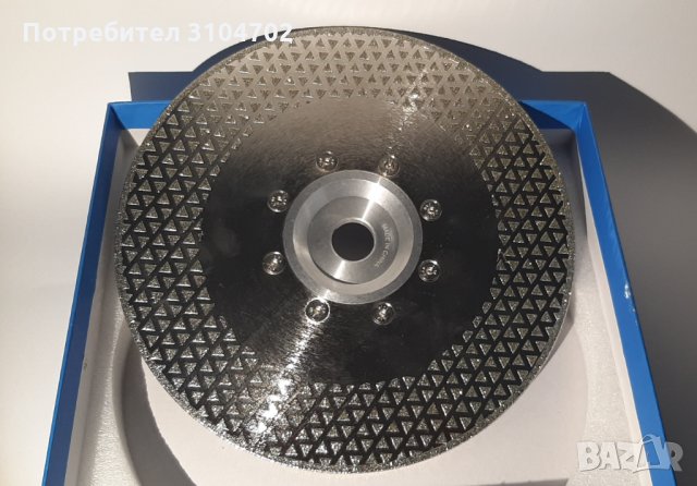 Диамантен диск за шлайфане/рязане на мрамор с фланец ф230, снимка 2 - Други инструменти - 33530412