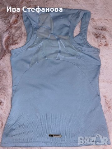 Светло син спортен  оригинален марков потник Puma Пума , снимка 4 - Потници - 37540268