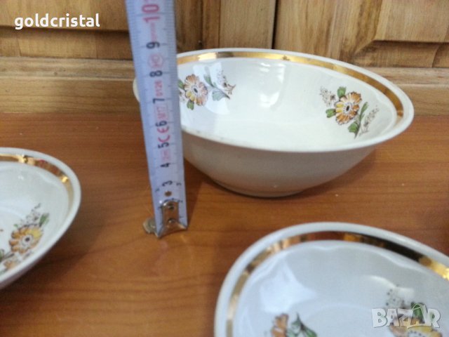 Руски порцелан купички , снимка 3 - Антикварни и старинни предмети - 39665317