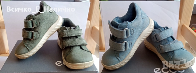 Бебешки обувки / Детски обувки Ecco (2 чифта, естествена кожа, р. 25), снимка 3 - Бебешки обувки - 51897849