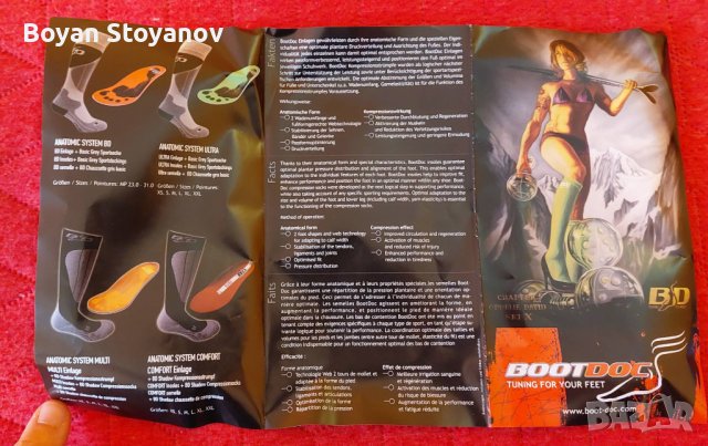 Чорапи за ски BD, дамски и мъжки, снимка 8 - Зимни спортове - 39977109