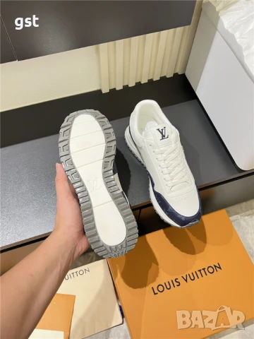 LV Louis Vuitton Редки дизайнерски Маратонки Кецове Унисекс Мъжки дамски, снимка 3 - Маратонки - 50672502