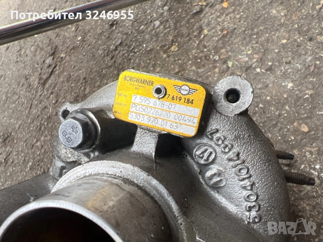 1.6 турбо мини пежо k04 купър С, снимка 2 - Части - 52185920