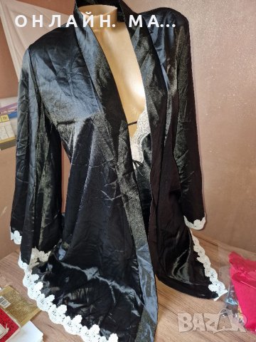 Нощничка +халат Hunkemoller , снимка 3 - Корсети, бюстиета, топове - 40207423