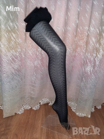 Panty Fantasy L Черни чорапогащници на фигури , снимка 4 - Бельо - 38517580