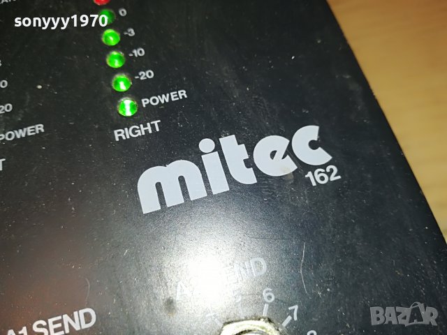sold out-MITEC 162-МИКСЕР/СМЕСИТЕЛ/ПУЛТ 2308221405, снимка 6 - Ресийвъри, усилватели, смесителни пултове - 37777055