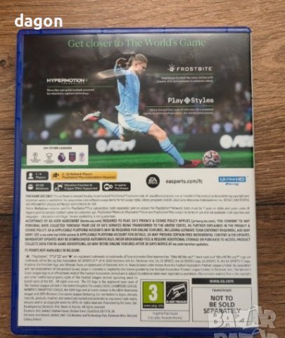 Игра FIFA 24 за PS5, снимка 2 - Игри за PlayStation - 43208088