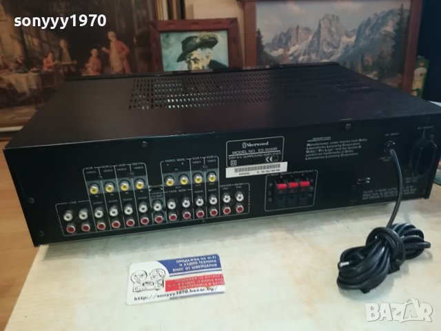 SHERWOOD ES-5030R DSP A/V SURROUND AMPLIFIER-SWISS 1701241214, снимка 14 - Ресийвъри, усилватели, смесителни пултове - 43847463