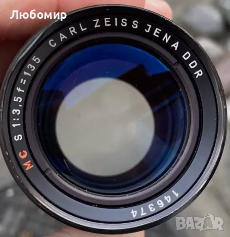 Обектив Carl Zeiss 135 mm JENA, снимка 2 - Обективи и филтри - 49114148