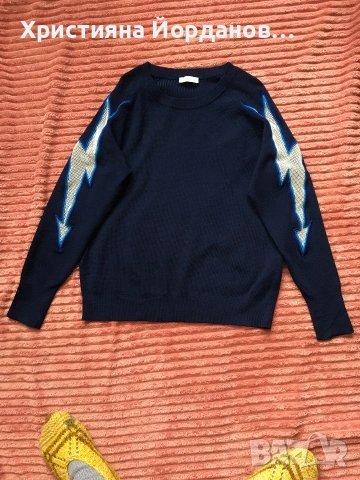 Sandro, плътна блуза/пуловер със светкавици