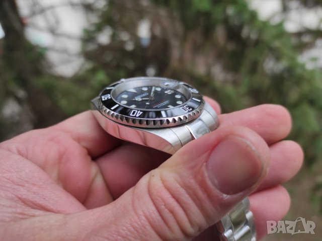 Seiko mod Submariner black, снимка 2 - Мъжки - 43242604