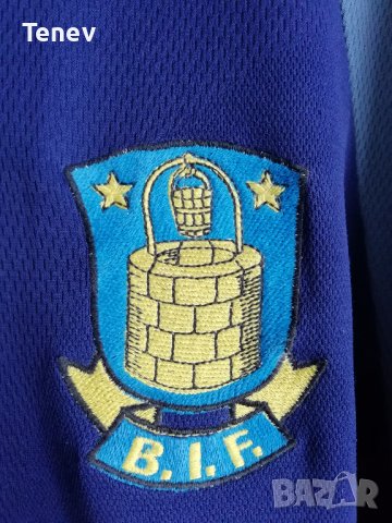 Brondby Adidas Vintage оригинална фланелка тениска XL 2000 Away Брьондби , снимка 6 - Тениски - 37962856