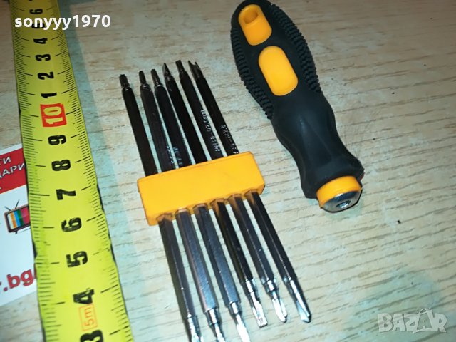 отвертка със специфични накраиници, снимка 15 - Отвертки - 28944732