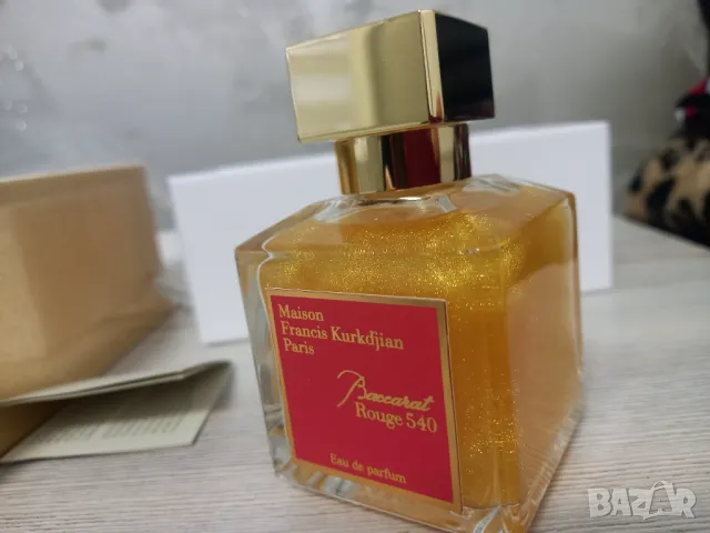MAISON FRANCIS KURKDJIAN Baccarat Rouge 540 EDP- парфюм с брокат 70мл., снимка 2 - Унисекс парфюми - 48943032