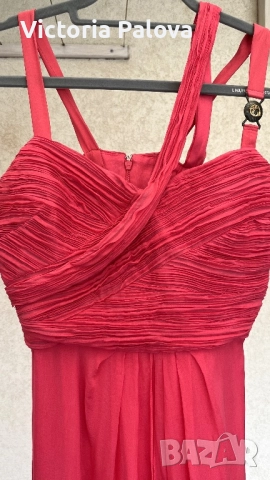 Италианска модна къща VERSACE рокля vintage коприна 100%, снимка 4 - Рокли - 51464165