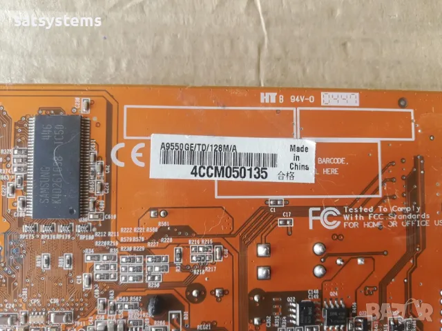 Видео карта ATi Radeon Asus A9550GE 128MB DDR 128bit AGP, снимка 9 - Видеокарти - 48096596