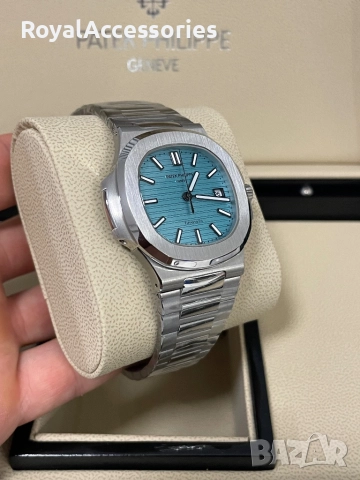 Patek philippe nautilus tiffany, снимка 2 - Мъжки - 52485350