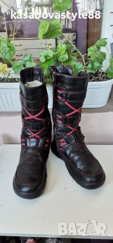 Ботуши Kacper 38.5 н. Естествена кожа , снимка 4 - Дамски ботуши - 52787702