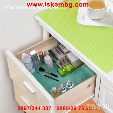 Антибактериална подложка за хладилник или шкаф против мухъл и плесен  код 1726, снимка 4 - Други - 26930681