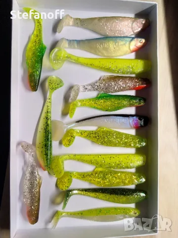 Лот силиконови примамки 1, снимка 3 - Такъми - 49621569