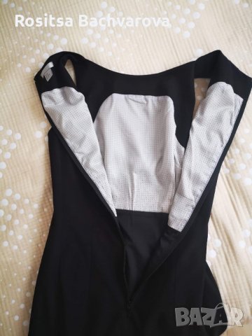Черна бизнес рокля H&M, снимка 5 - Рокли - 32624670