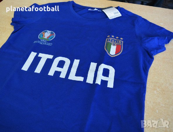 Дамска тениска на Италия за EURO 2020!Дамски футболни фен тениски!Дамска тениска на ITALIA!, снимка 1 - Тениски - 33381499