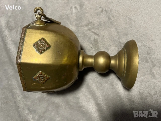 бронзова чаша стара на хан Крум, снимка 3 - Антикварни и старинни предмети - 50447255