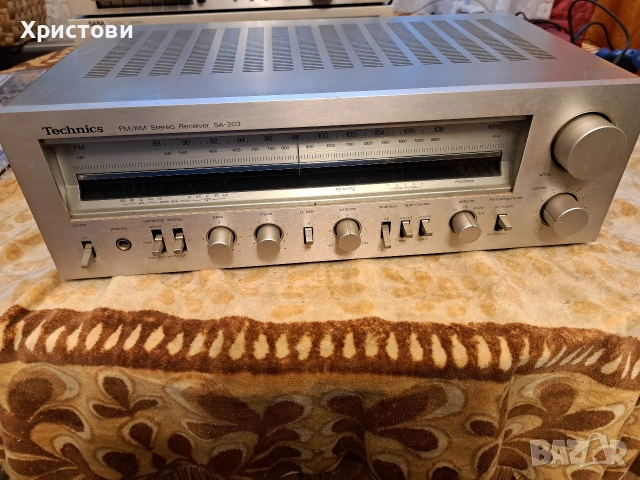 Продавам много запазен ресивър Technics SA-303, снимка 4 - Ресийвъри, усилватели, смесителни пултове - 53122017