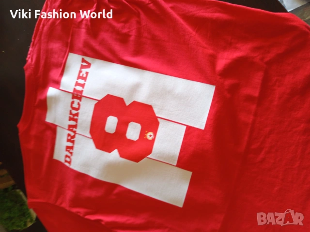 Тениска ЦСКА с Име и Номер - Персонализирана, снимка 3 - Тениски - 53183392