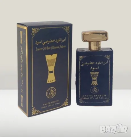 Арабски парфюм за мъже и жени AL-Fakhr Ameer Al Oud Khususi Aswad 100 ml, снимка 1 - Унисекс парфюми - 47629125