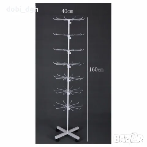 Метален въртящ се стелаж , снимка 1