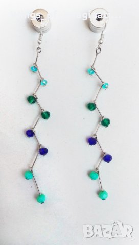 Обеци ръчна изработка със сребро 925, снимка 2 - Обеци - 32215076