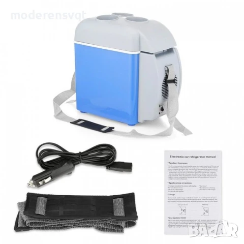 Хладилна чанта 7,5 литра за кола опция охлаждане и затопляне, снимка 4 - Аксесоари и консумативи - 50809628