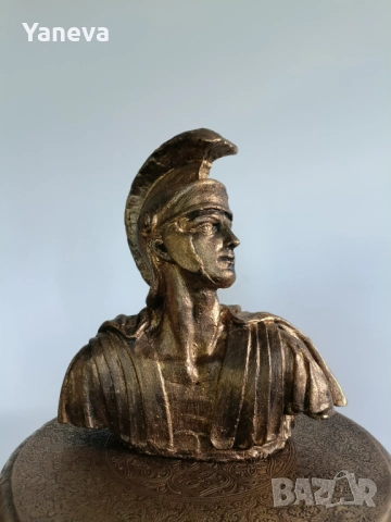 Центурион, авторска скулптура, бюст на рилски воин. , снимка 9 - Статуетки - 52852553
