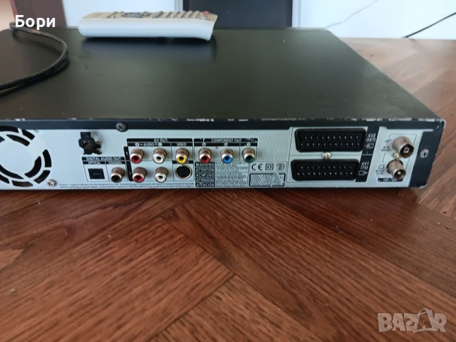 SAMSUNG 160GB/дистаннционно DVD, снимка 11 - Плейъри, домашно кино, прожектори - 50675196