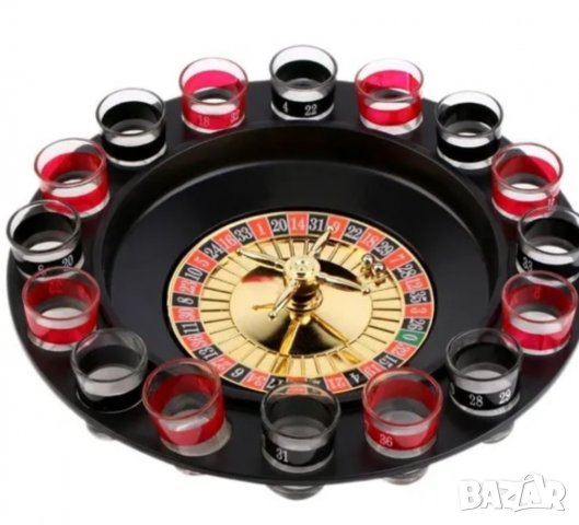 Drinking roulette set. Рулетка, снимка 3 - Настолни игри - 38724942