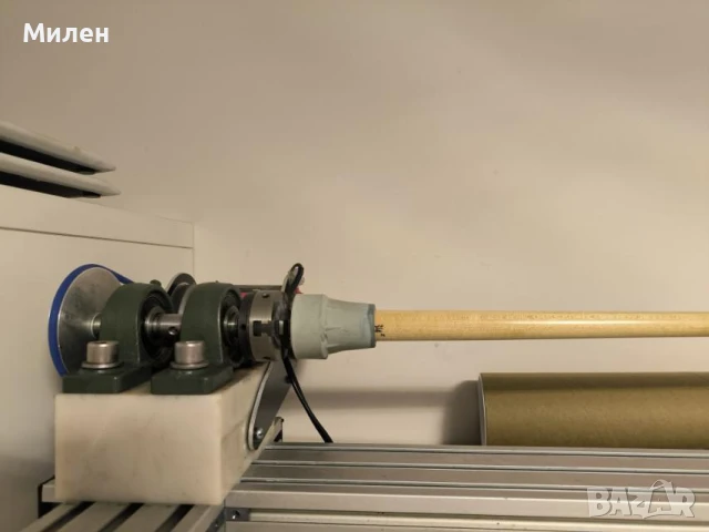 Струг, специализиран за билярдни щеки и други фини дървени изделия, снимка 12 - Стругове - 51395581