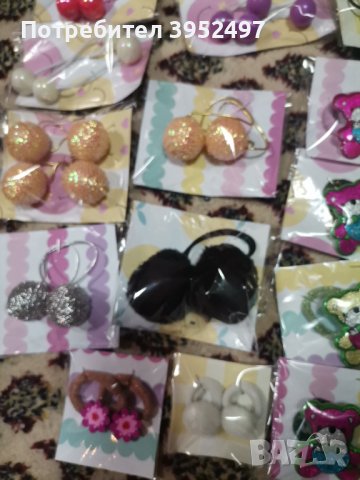 Ластици за коса, снимка 2 - Аксесоари за коса - 43929622