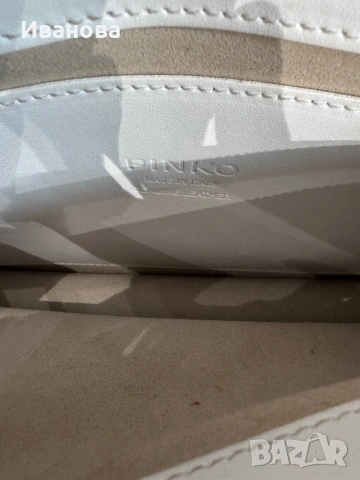 Дамска чанта PINKO с перли, снимка 7 - Чанти - 53416604