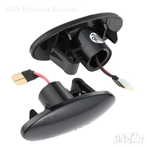 Динамични Бягащи Мигачи За:Nissan Cube;Dualis;Evalia;Interstar;Juke;Leaf;March;Micra;Navara;Note, снимка 2 - Аксесоари и консумативи - 44910590