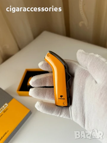 Комплект Cohiba – запалка и ножче в подаръчна кутия, снимка 3 - Запалки - 50898677