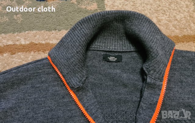 Mads Norgaard вълнена горница туризъм лов риболов бушкрафт , снимка 5 - Пуловери - 43203523