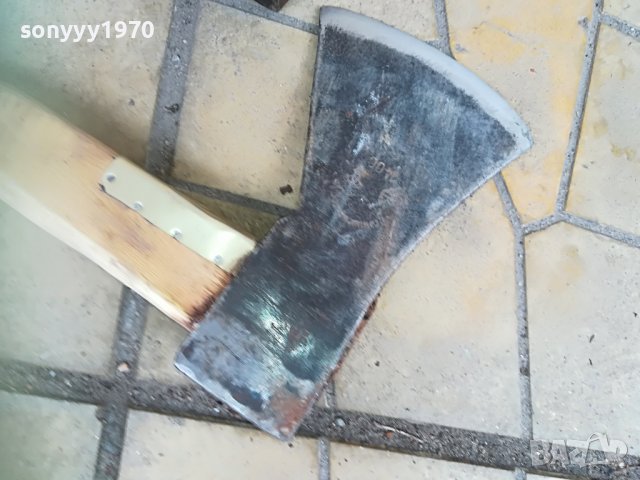 поръчани-брадви острилки 2бр голяма и малка 2101231712, снимка 9 - Антикварни и старинни предмети - 39384992