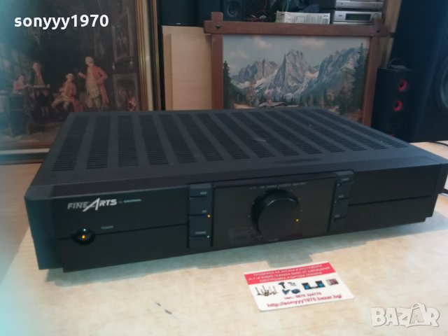 ПОРЪЧАН-Fine Arts HiFi Stereo AMPLIFIER-внос SWISS 2503211912