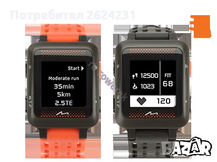 GPS спортен часовник Mio MiVia Run 350 с пулсомер, снимка 1 - Мъжки - 28910893