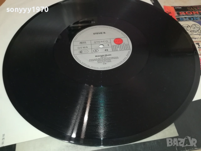 STEVIE B.ПЛОЧА ВНОС ОТ АНГЛИЯ 2608251609, снимка 8 - Грамофонни плочи - 51497823
