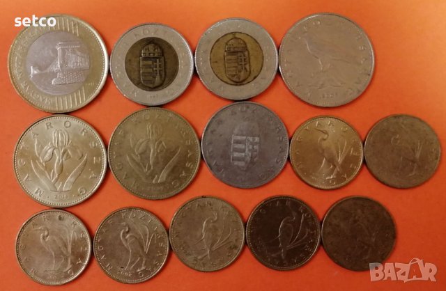 Лот 14 монети УНГАРИЯ к52, снимка 2 - Нумизматика и бонистика - 38884613