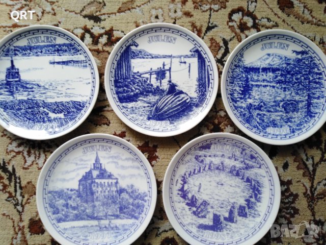 Чинии порцелан Julen лимитирана серия, диаметър 20 см.,по 7лв..