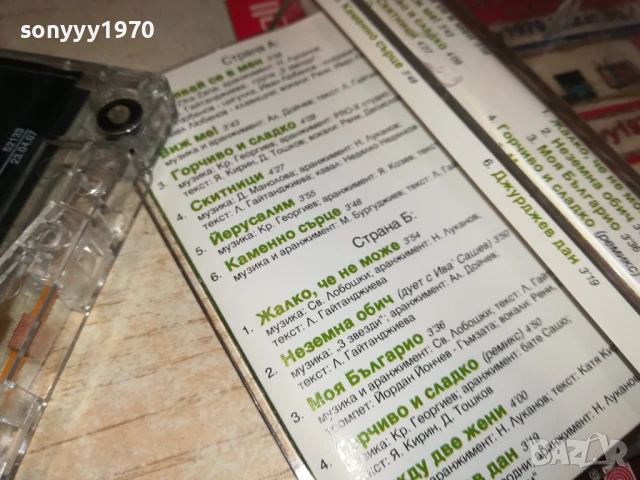 РЕНИ-ОРИГИНАЛНА КАСЕТА 2905250407, снимка 12 - Аудио касети - 50465269