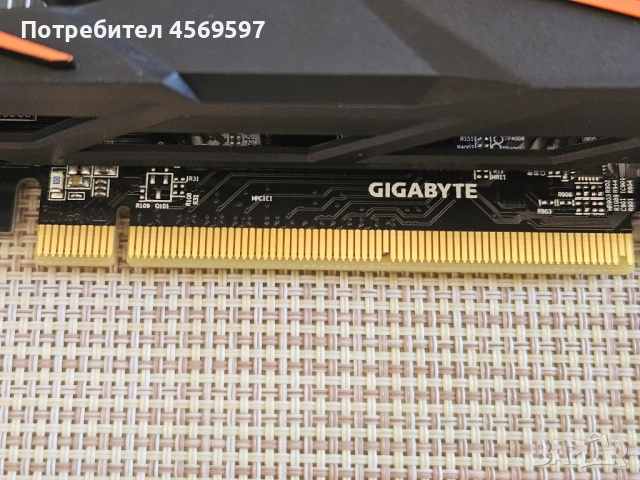 Видеокарта Gigabyte Radeon RX 560 Gaming OC 4G, снимка 5 - Видеокарти - 51722097
